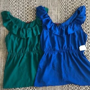Women’s Sleeveless Tops Qty 2